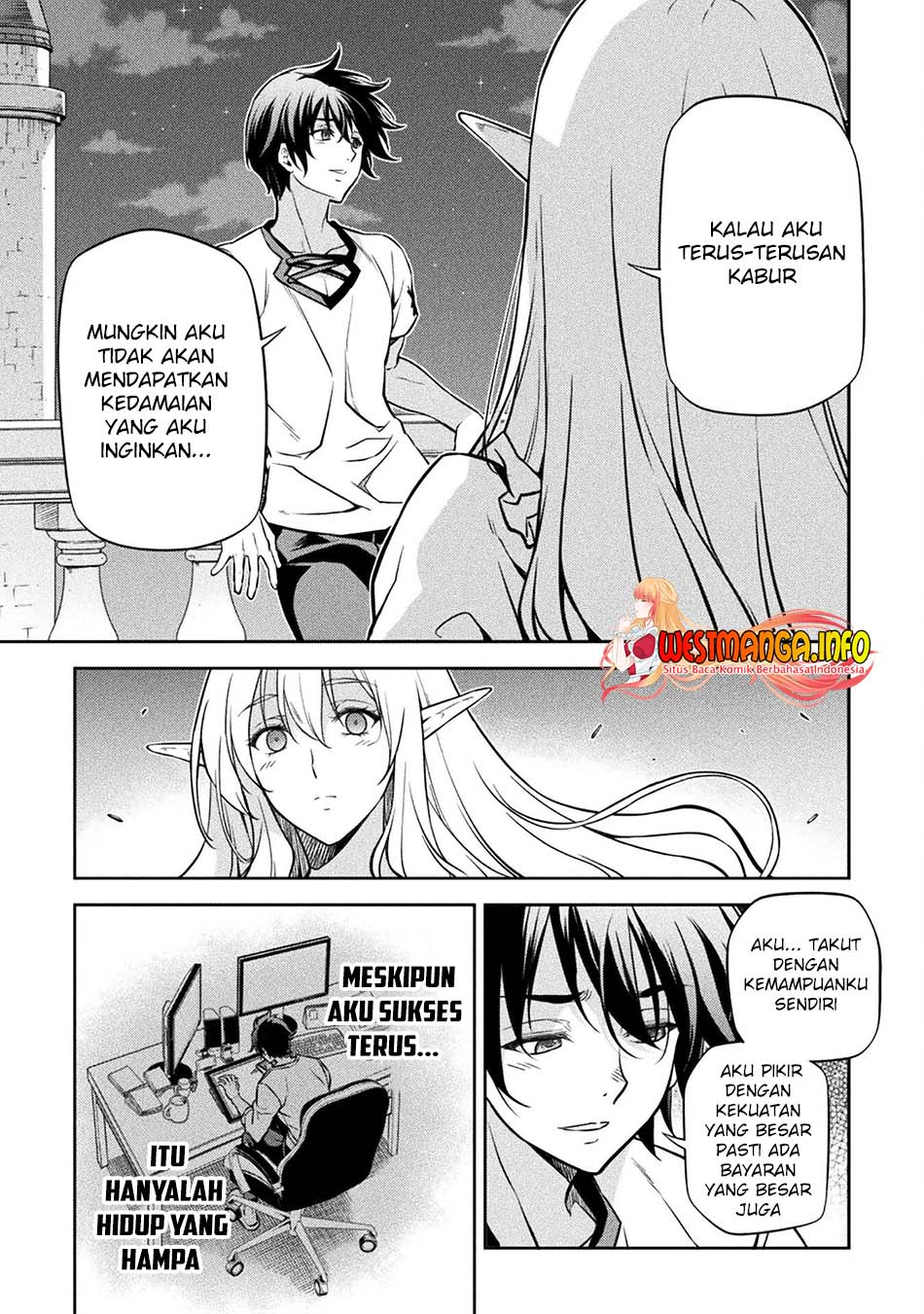 Drawing: Saikyou Mangaka wa Oekaki Skill de Isekai Musou Suru! Chapter 57 Bahasa Indonesia